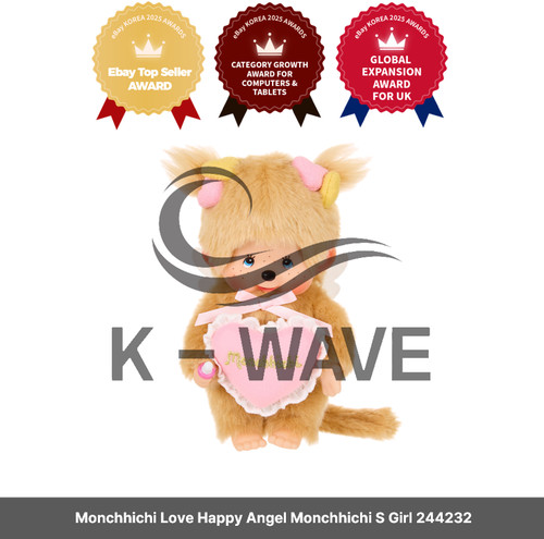 Monchhichi love happy angel - love,
