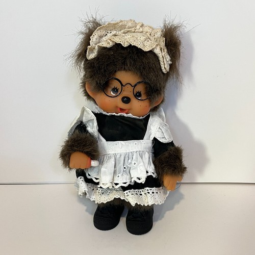 Monchhichi maid monkey plush - maid,