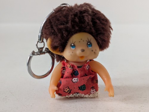 Vintage monchhichi girl red - monchhichi,